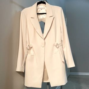 Good American ivory blazer size 4( 12)